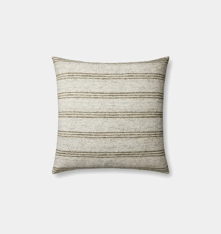 Feather Pillows for a Luxurious SleepBolster Pillows for Sofa DecorationZephyr Pillow 22'' x 22'' Ivory / Olive Feather Pillows for a Luxurious SleepBolster Pillows for Sofa DecorationZephyr Pillow 22'' x 22'' Ivory / Olive