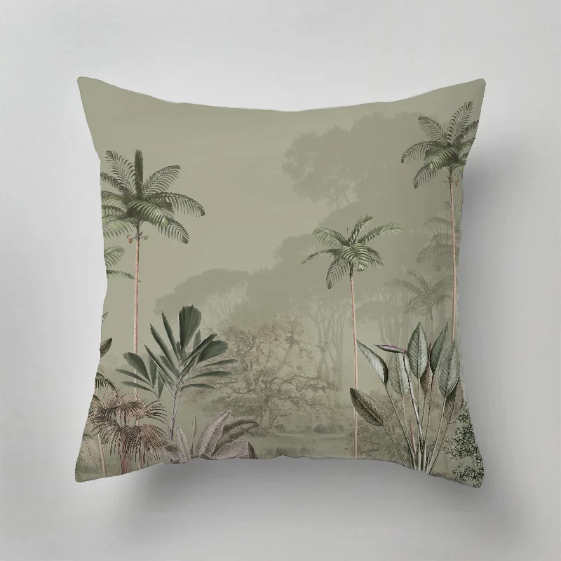 Cotton Pillows for Natural ComfortBolster Pillows for Sofa DecorationOutdoor Pillow - TROPICAL WILDERNESS - GREEN Cotton Pillows for Natural ComfortBolster Pillows for Sofa DecorationOutdoor Pillow - TROPICAL WILDERNESS - GREEN