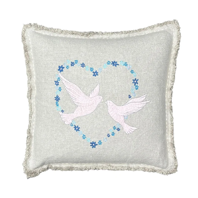 Back Support Pillows for Office ChairsTravel Pillows for Long JourneysDove Embroidered Pillow Back Support Pillows for Office ChairsTravel Pillows for Long JourneysDove Embroidered Pillow