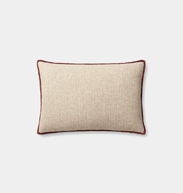 Orthopedic Pillows for Back Pain ReliefLumbar Support Pillows for Car SeatsAveline Pillow 16'' x 26'' Ivory / Wine Orthopedic Pillows for Back Pain ReliefLumbar Support Pillows for Car SeatsAveline Pillow 16'' x 26'' Ivory / Wine