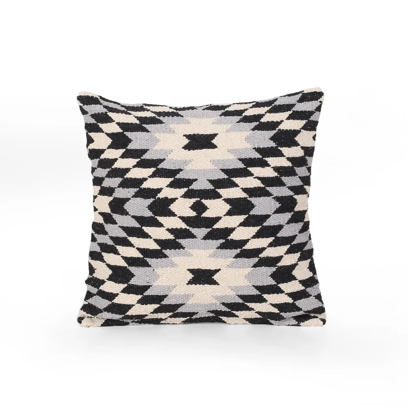 Back Support Pillows for Office ChairsFirm Pillows for Side SleepersEsther Boho Cotton Throw Pillow, Black and White Back Support Pillows for Office ChairsFirm Pillows for Side SleepersEsther Boho Cotton Throw Pillow, Black and White