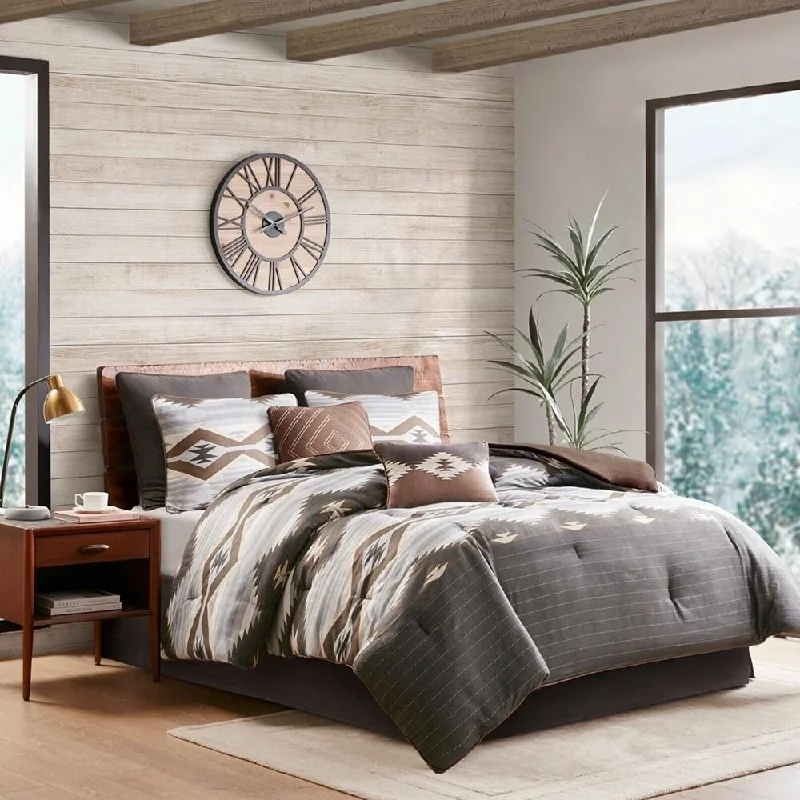 King - size blankets to cover large beds comfortablyFull Size Oversized Luxury Comforter Set Grey Brown King - size blankets to cover large beds comfortablyFull Size Oversized Luxury Comforter Set Grey Brown