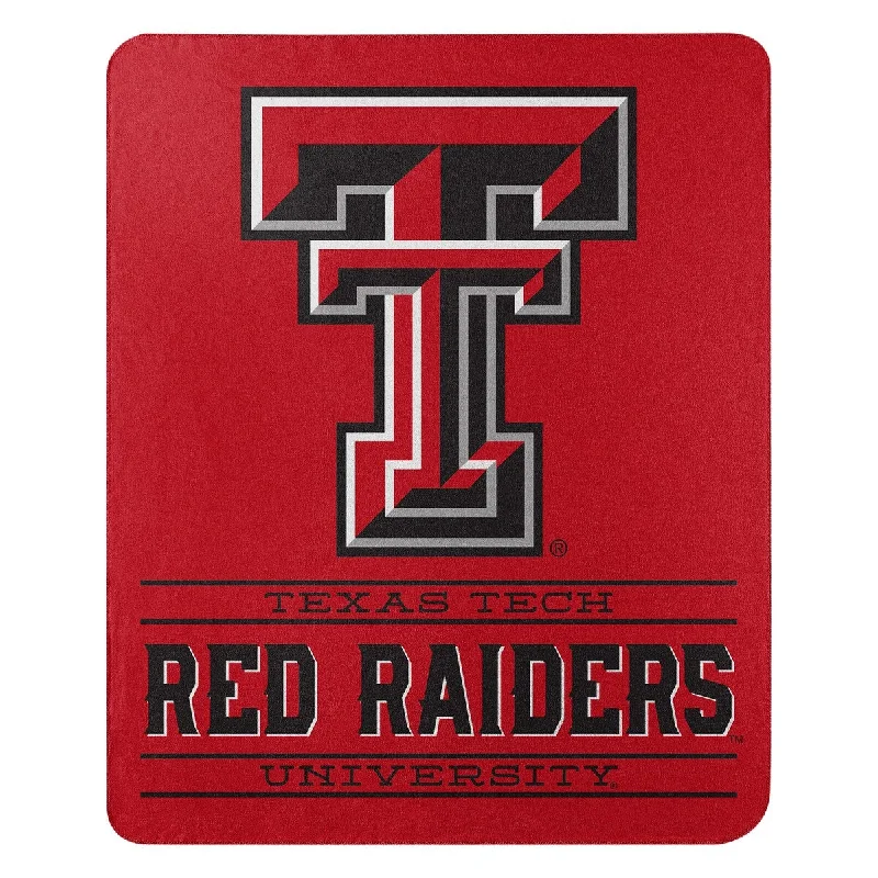 Chenille blankets with a thick and fuzzy textureCOL 031 Texas Tech Control Fleece