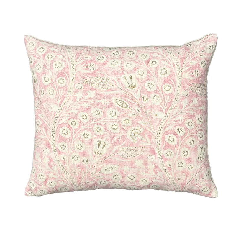 Hypoallergenic Pillows for Allergy SufferersFeather Pillows for a Luxurious SleepPink Paisley Linen Pillow Hypoallergenic Pillows for Allergy SufferersFeather Pillows for a Luxurious SleepPink Paisley Linen Pillow
