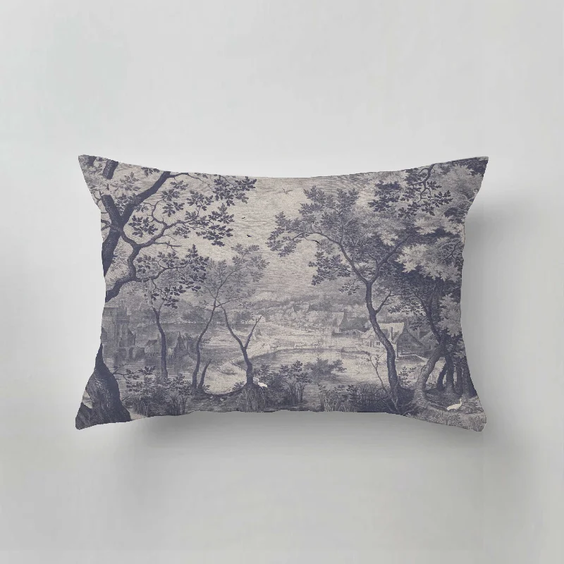 Velvet Pillows for a Touch of EleganceSoft and Fluffy Pillows for Bedroom ComfortOutdoor Pillow - Into the Woods - Blue Velvet Pillows for a Touch of EleganceSoft and Fluffy Pillows for Bedroom ComfortOutdoor Pillow - Into the Woods - Blue