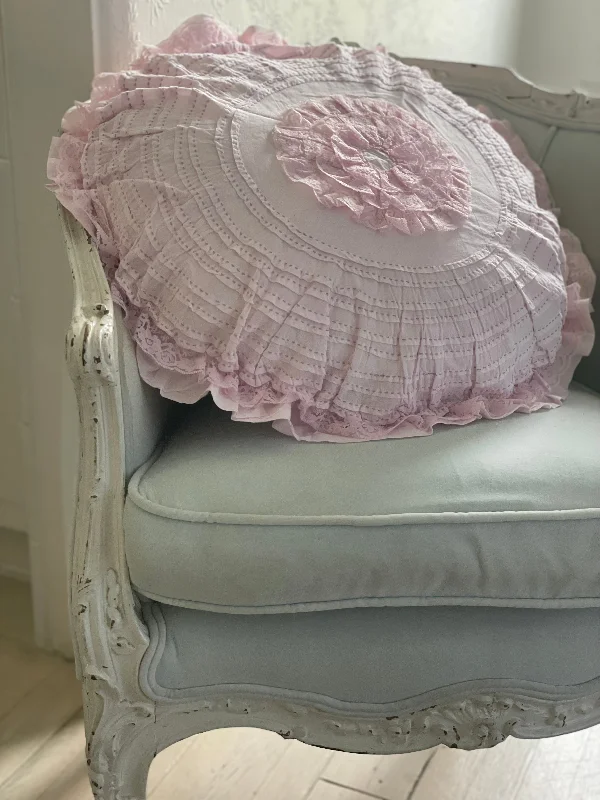 Cooling Pillows for Hot SleepersSilk Pillows for Smooth Skin and HairSugarplum Pink Petticoat Round Cotton Pillow Cooling Pillows for Hot SleepersSilk Pillows for Smooth Skin and HairSugarplum Pink Petticoat Round Cotton Pillow