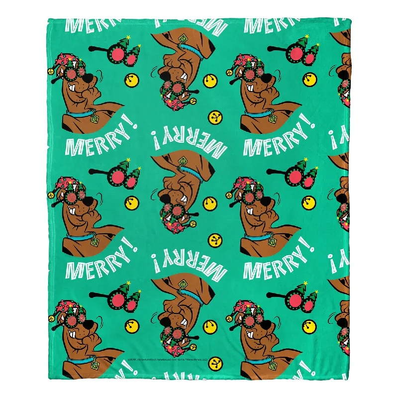 Bamboo fiber blankets with natural antibacterial propertiesWB- Scooby Doo Merry Silk Touch Throw Bamboo fiber blankets with natural antibacterial propertiesWB- Scooby Doo Merry Silk Touch Throw