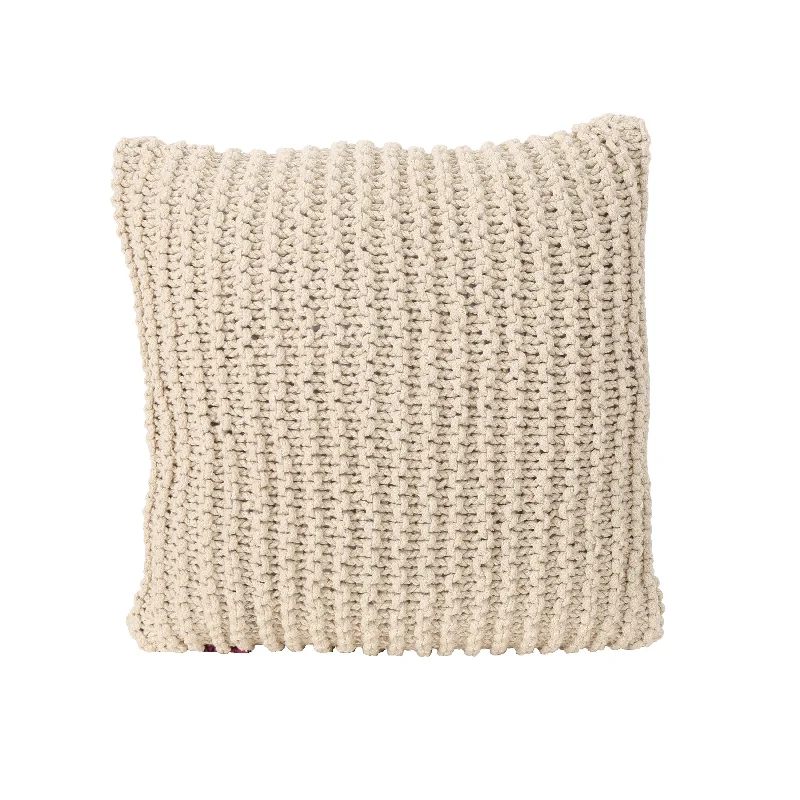 Back Support Pillows for Office ChairsSquare Pillows for Modern Home DecorTate Knitted Cotton Pillow Back Support Pillows for Office ChairsSquare Pillows for Modern Home DecorTate Knitted Cotton Pillow