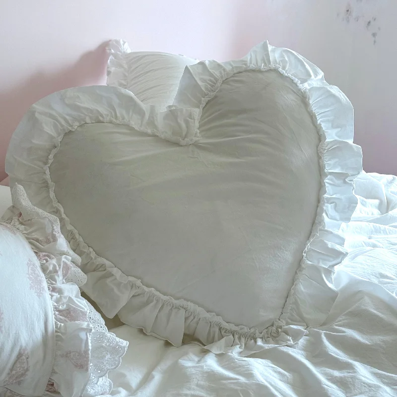 Memory Foam Pillows for Neck SupportSquare Pillows for Modern Home DecorLiliput Ruffly Heart Pillow Memory Foam Pillows for Neck SupportSquare Pillows for Modern Home DecorLiliput Ruffly Heart Pillow