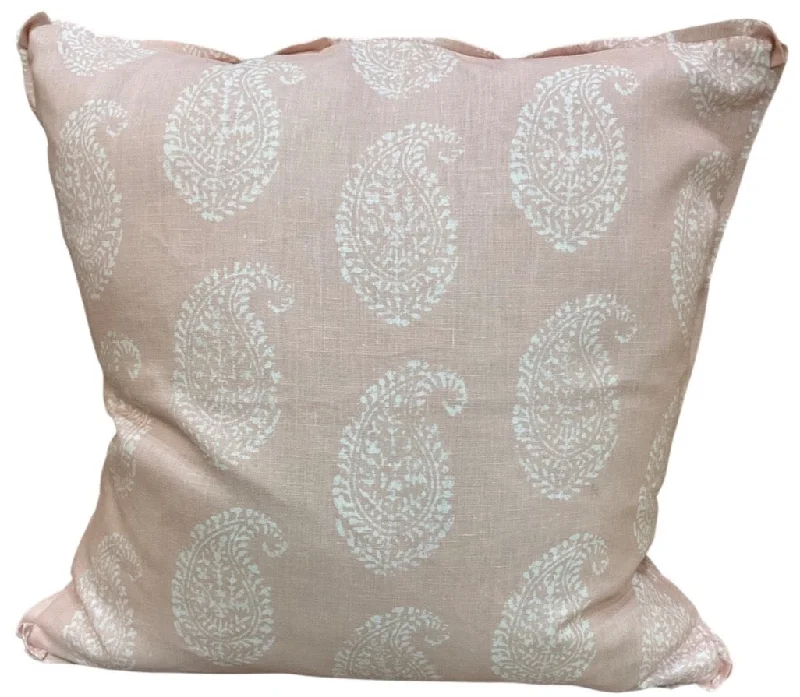 Decorative Pillows for Living Room MakeoverBack Support Pillows for Office ChairsKashmir Paisley Pink/White Pillow Cover Decorative Pillows for Living Room MakeoverBack Support Pillows for Office ChairsKashmir Paisley Pink/White Pillow Cover