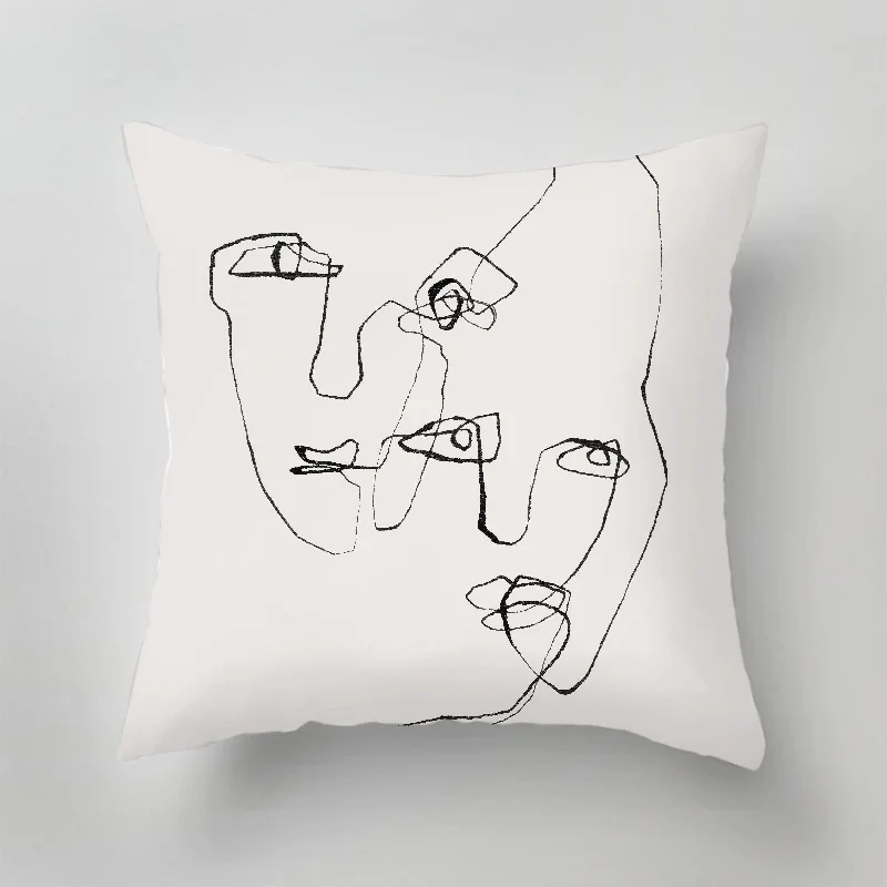 Pregnancy Pillows for Expectant MothersSquare Pillows for Modern Home DecorOutdoor Pillow - BOLD FACES Pregnancy Pillows for Expectant MothersSquare Pillows for Modern Home DecorOutdoor Pillow - BOLD FACES