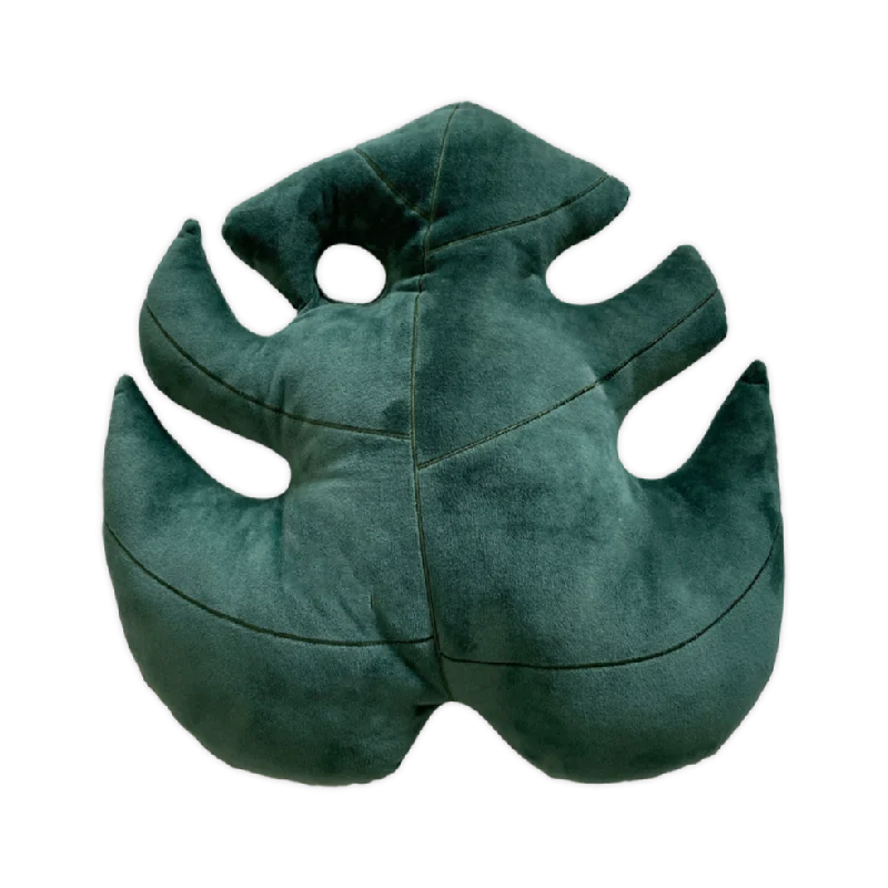 Velvet Pillows for a Touch of EleganceRound Pillows for Boho-Style InteriorsMonstera Deliciosa Leaf Pillow - Deep Forest Velvet Pillows for a Touch of EleganceRound Pillows for Boho-Style InteriorsMonstera Deliciosa Leaf Pillow - Deep Forest