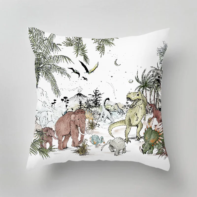 Decorative Pillows for Living Room MakeoverPlush Pillows for a Cozy BedOutdoor Pillow - PREHISTORIC Decorative Pillows for Living Room MakeoverPlush Pillows for a Cozy BedOutdoor Pillow - PREHISTORIC