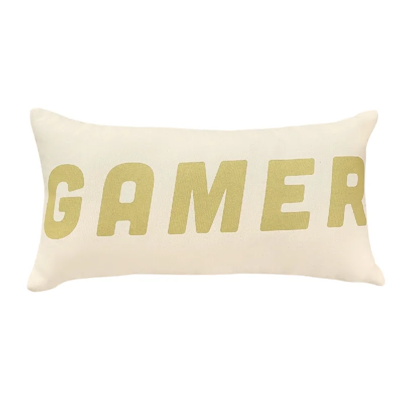 Kids Pillows with Fun DesignsSoft and Fluffy Pillows for Bedroom Comfortgamer lumbar pillow cover Kids Pillows with Fun DesignsSoft and Fluffy Pillows for Bedroom Comfortgamer lumbar pillow cover