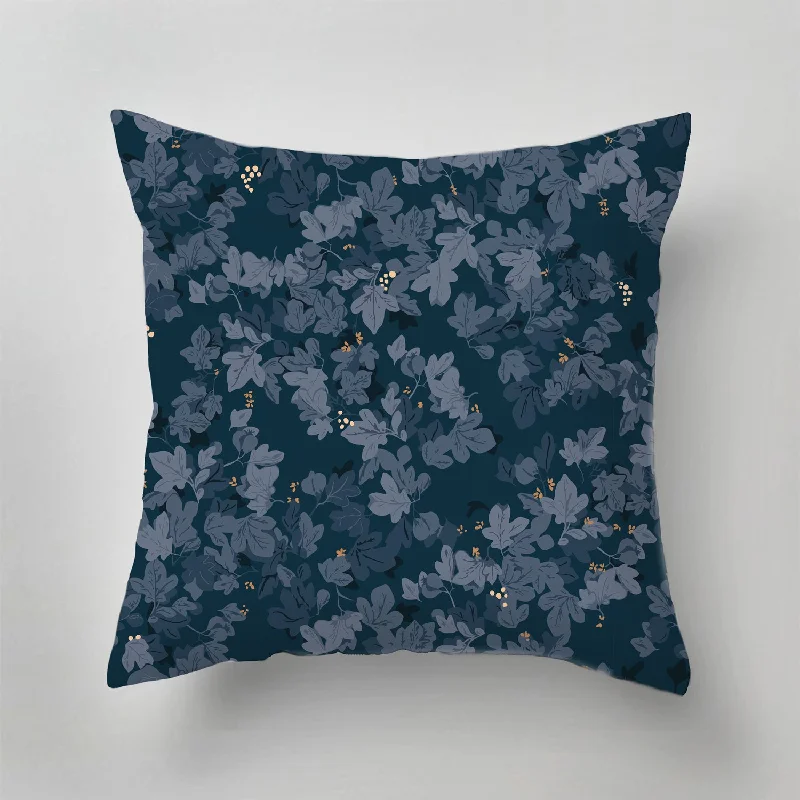 Plush Pillows for a Cozy BedMemory Foam Pillows for Neck SupportIndoor Pillow - Deep Forest navy