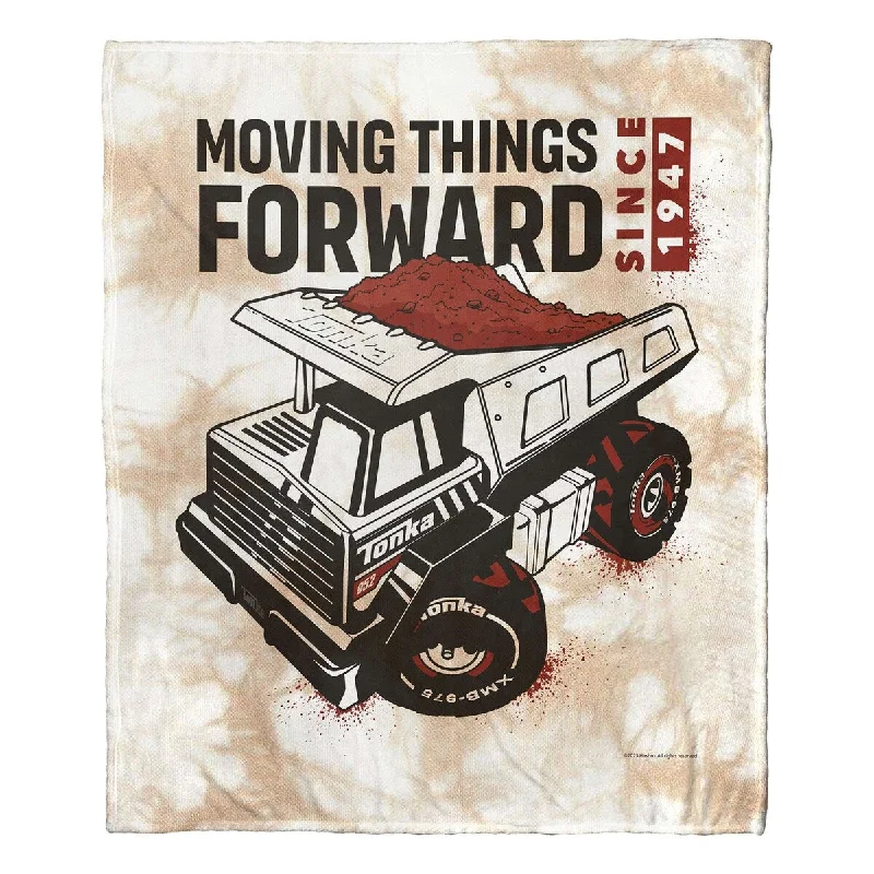 Recycled polyester blankets for an eco - conscious optionHasbro Tonka Moving Things Forward Silk Touch Throw Blanket Recycled polyester blankets for an eco - conscious optionHasbro Tonka Moving Things Forward Silk Touch Throw Blanket