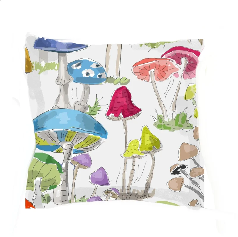 Square Pillows for Modern Home DecorAdjustable Pillows for Customized ComfortDana Gibson Mushroom Pillow, Blue Square Pillows for Modern Home DecorAdjustable Pillows for Customized ComfortDana Gibson Mushroom Pillow, Blue