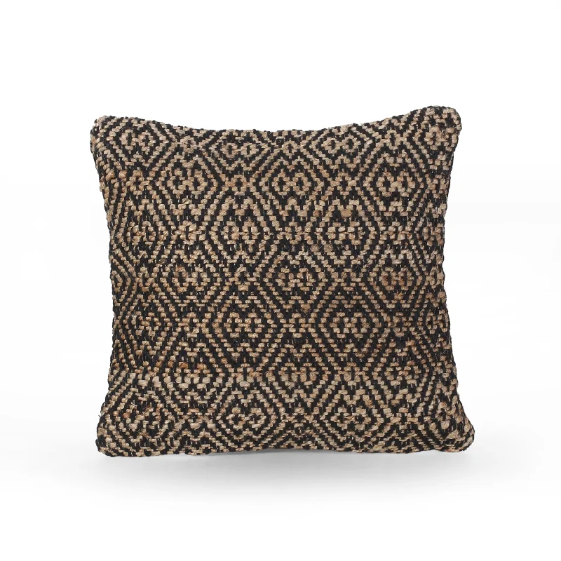 Orthopedic Pillows for Back Pain ReliefPlush Pillows for a Cozy BedElaine Boho Jute and Cotton Throw Pillow, Black Orthopedic Pillows for Back Pain ReliefPlush Pillows for a Cozy BedElaine Boho Jute and Cotton Throw Pillow, Black