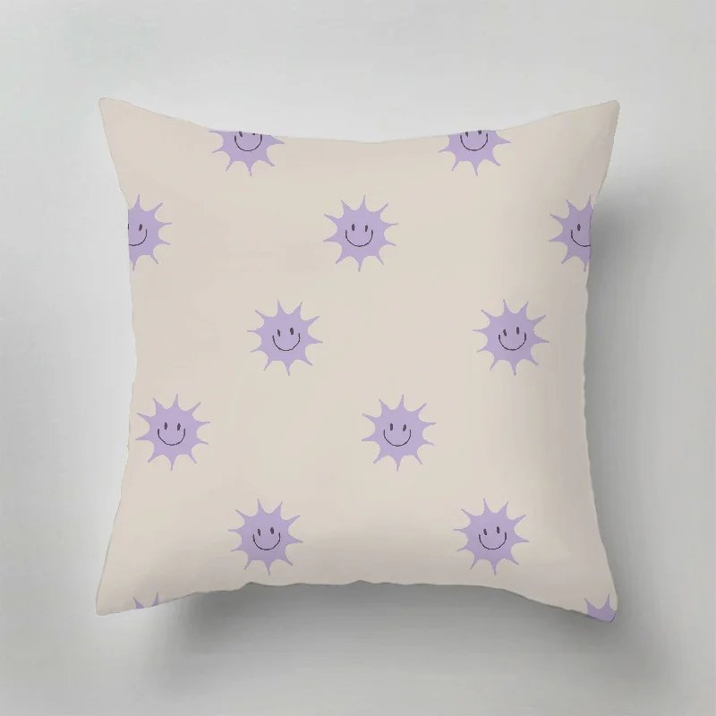 Kids Pillows with Fun DesignsFeather Pillows for a Luxurious SleepIndoor Pillow - Sunny off white/lilac Kids Pillows with Fun DesignsFeather Pillows for a Luxurious SleepIndoor Pillow - Sunny off white/lilac