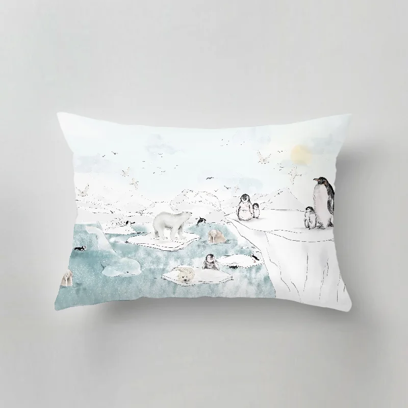 Lumbar Support Pillows for Car SeatsKids Pillows with Fun DesignsOutdoor Pillow - Antarctica Lumbar Support Pillows for Car SeatsKids Pillows with Fun DesignsOutdoor Pillow - Antarctica