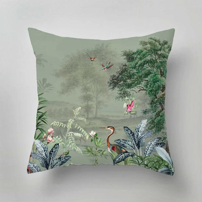 Cooling Pillows for Hot SleepersPlush Pillows for a Cozy BedIndoor Pillow - SCENIC LANDSCAPE Green Cooling Pillows for Hot SleepersPlush Pillows for a Cozy BedIndoor Pillow - SCENIC LANDSCAPE Green