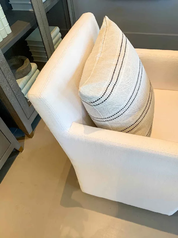 Square Pillows for Modern Home DecorFirm Pillows for Side SleepersEssential Neutral Classic Stripe Pillow - FLYNN Square Pillows for Modern Home DecorFirm Pillows for Side SleepersEssential Neutral Classic Stripe Pillow - FLYNN