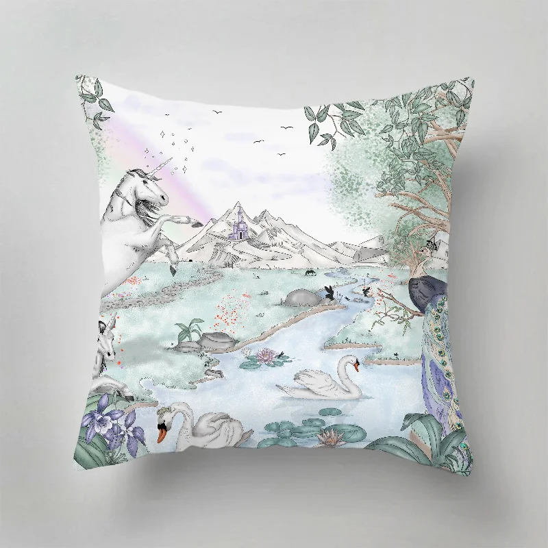 Memory Foam Pillows for Neck SupportDown Alternative Pillows for Ethical ChoicesOutdoor Pillow - ENCHANTED UNICORNS Memory Foam Pillows for Neck SupportDown Alternative Pillows for Ethical ChoicesOutdoor Pillow - ENCHANTED UNICORNS