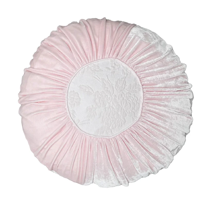Pregnancy Pillows for Expectant MothersHypoallergenic Pillows for Allergy SufferersVelvet Rose Matelassé Round Pillow Pregnancy Pillows for Expectant MothersHypoallergenic Pillows for Allergy SufferersVelvet Rose Matelassé Round Pillow