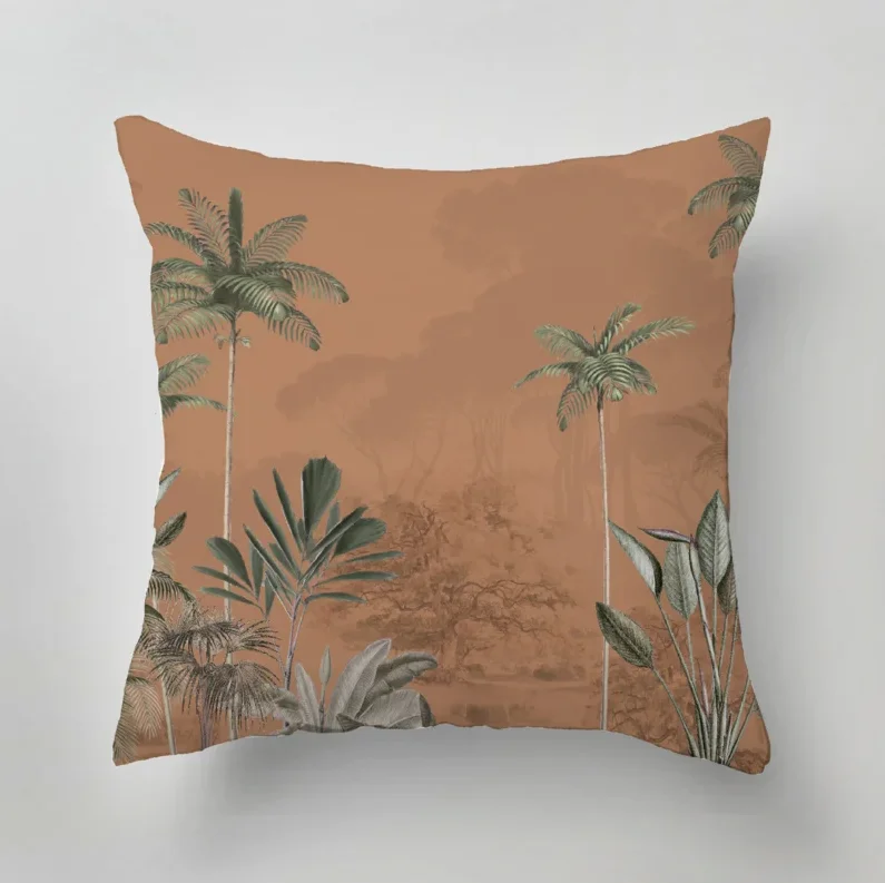Cooling Pillows for Hot SleepersHypoallergenic Pillows for Allergy SufferersIndoor Pillow - TROPICAL WILDERNESS - ginger Cooling Pillows for Hot SleepersHypoallergenic Pillows for Allergy SufferersIndoor Pillow - TROPICAL WILDERNESS - ginger