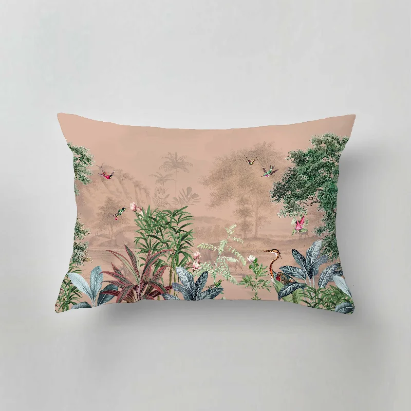 Travel Pillows for Long JourneysOrthopedic Pillows for Back Pain ReliefIndoor Pillow - SCENIC LANDSCAPE Light Blush Travel Pillows for Long JourneysOrthopedic Pillows for Back Pain ReliefIndoor Pillow - SCENIC LANDSCAPE Light Blush