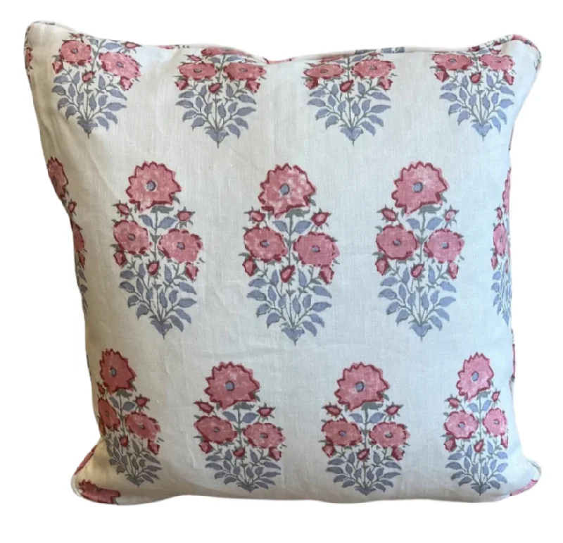 Bolster Pillows for Sofa DecorationBolster Pillows for Sofa DecorationMughal Flower Rose Pillow Cover Bolster Pillows for Sofa DecorationBolster Pillows for Sofa DecorationMughal Flower Rose Pillow Cover
