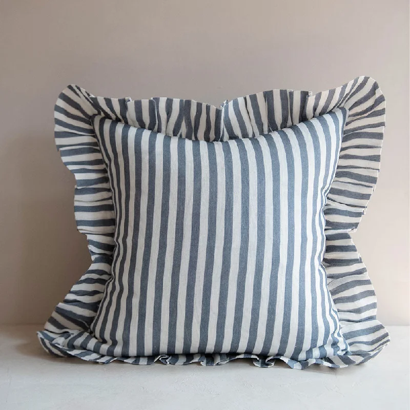 Orthopedic Pillows for Back Pain ReliefDecorative Pillows for Living Room MakeoverLinen Pillow Cover - Stone Blue Stripe Orthopedic Pillows for Back Pain ReliefDecorative Pillows for Living Room MakeoverLinen Pillow Cover - Stone Blue Stripe