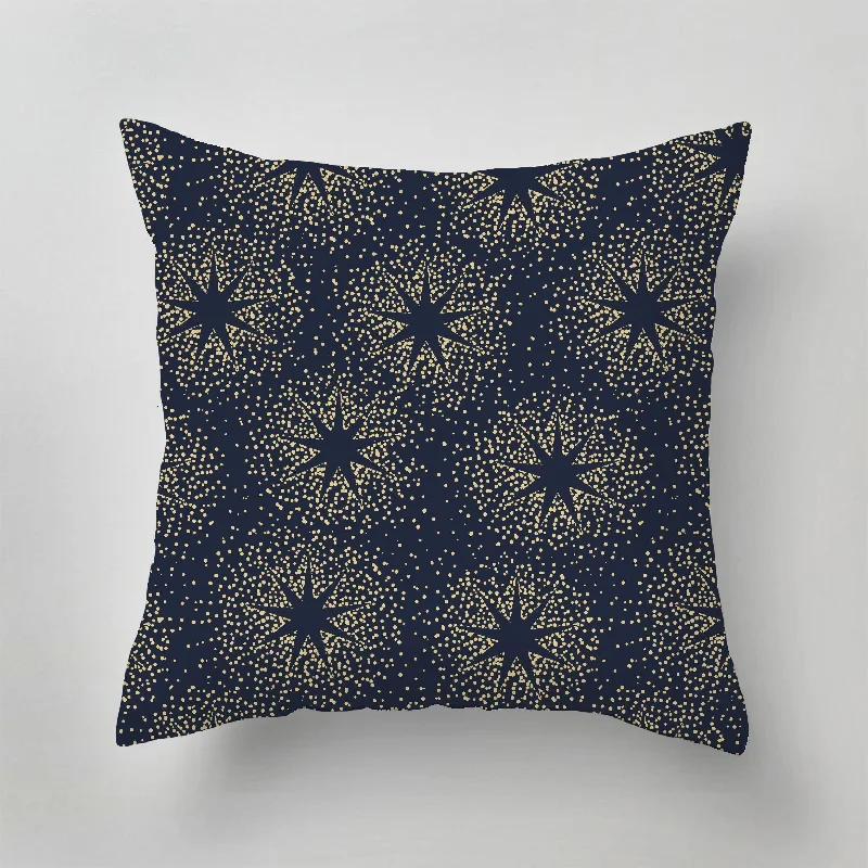 Down Alternative Pillows for Ethical ChoicesCotton Pillows for Natural ComfortOutdoor Pillow - GOLDEN STARS Down Alternative Pillows for Ethical ChoicesCotton Pillows for Natural ComfortOutdoor Pillow - GOLDEN STARS