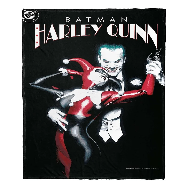 Linen blankets with a rustic and textured lookWarner Brothers DC Batman Mad Love Cover Silk Touch Throw Blanket Linen blankets with a rustic and textured lookWarner Brothers DC Batman Mad Love Cover Silk Touch Throw Blanket