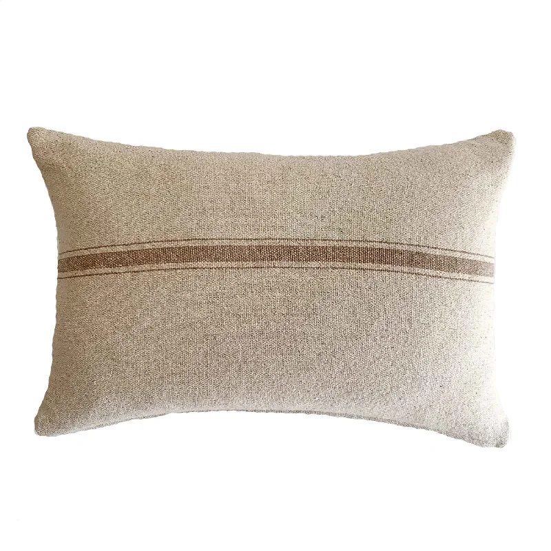 Down Alternative Pillows for Ethical ChoicesAdjustable Pillows for Customized ComfortFarmhouse Feed Sack Lumbar Pillow 14x20 & 14x36 Down Alternative Pillows for Ethical ChoicesAdjustable Pillows for Customized ComfortFarmhouse Feed Sack Lumbar Pillow 14x20 & 14x36