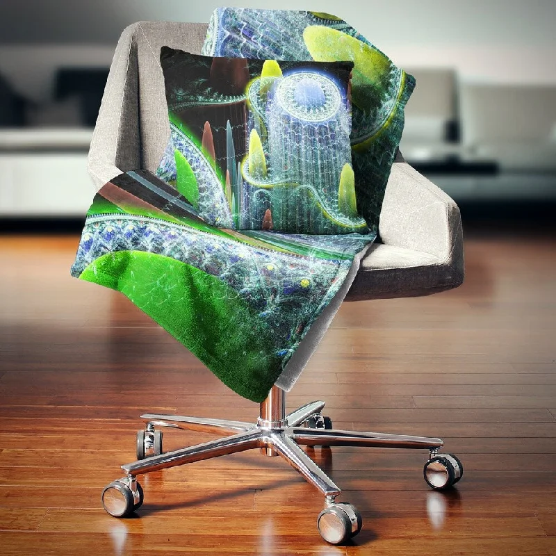 Silk blankets with a smooth and elegant touchDesignart 'World of Infinite Fractal Universe' Abstract Throw Blanket Silk blankets with a smooth and elegant touchDesignart 'World of Infinite Fractal Universe' Abstract Throw Blanket