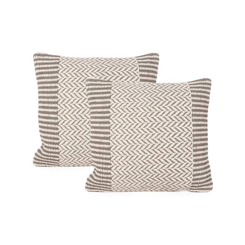 Hypoallergenic Pillows for Allergy SufferersPregnancy Pillows for Expectant MothersDemi Boho Cotton Pillow Cover (Set of 2), Taupe and White Hypoallergenic Pillows for Allergy SufferersPregnancy Pillows for Expectant MothersDemi Boho Cotton Pillow Cover (Set of 2), Taupe and White