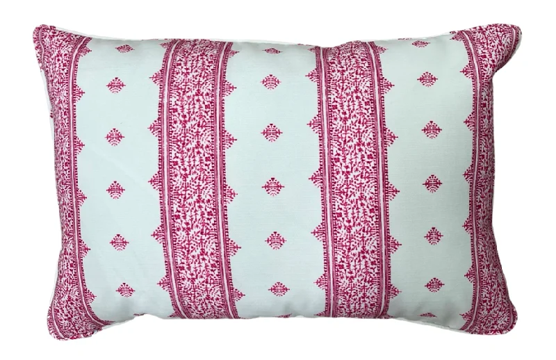 Square Pillows for Modern Home DecorHypoallergenic Pillows for Allergy SufferersFez Raspberry Outdoor Pillow Cover