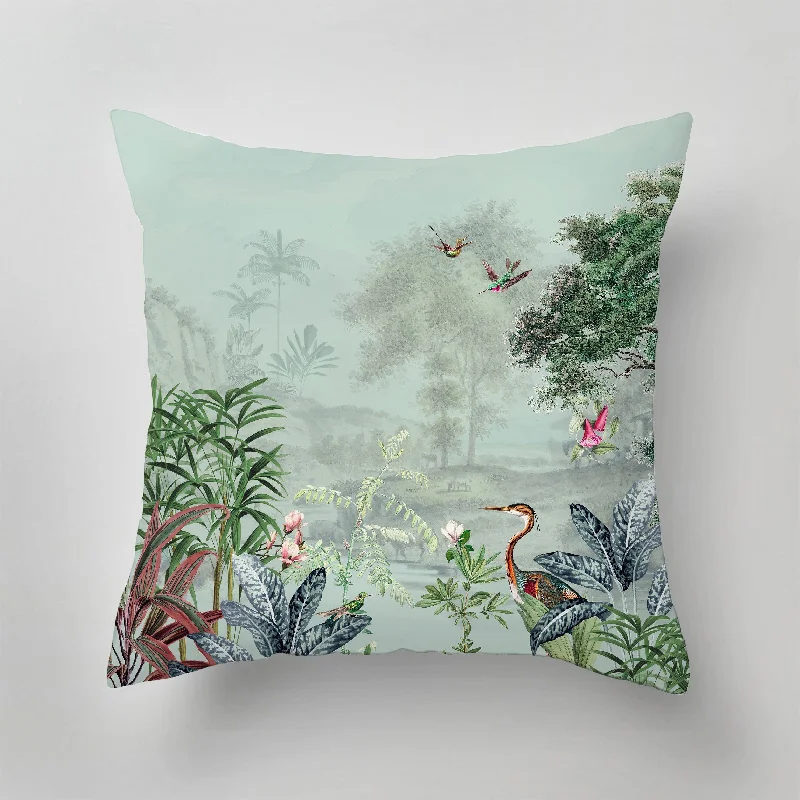Cooling Pillows for Hot SleepersBack Support Pillows for Office ChairsIndoor Pillow - SCENIC LANDSCAPE Dusty Mint Cooling Pillows for Hot SleepersBack Support Pillows for Office ChairsIndoor Pillow - SCENIC LANDSCAPE Dusty Mint