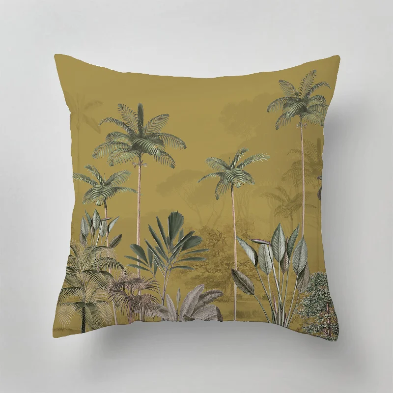 Adjustable Pillows for Customized ComfortSoft and Fluffy Pillows for Bedroom ComfortOutdoor Pillow - TROPICAL WILDERNESS - ochre Adjustable Pillows for Customized ComfortSoft and Fluffy Pillows for Bedroom ComfortOutdoor Pillow - TROPICAL WILDERNESS - ochre