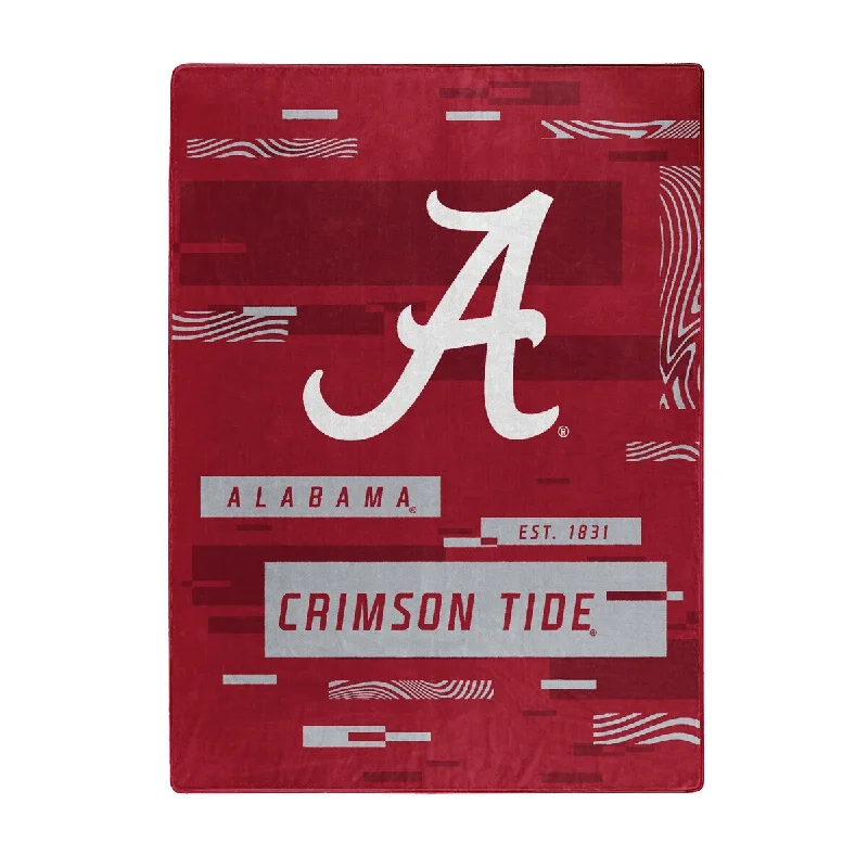 Chenille blankets with a thick and fuzzy textureNCAA Alabama Crimson Tide Digitize Raschel Throw Blanket Chenille blankets with a thick and fuzzy textureNCAA Alabama Crimson Tide Digitize Raschel Throw Blanket