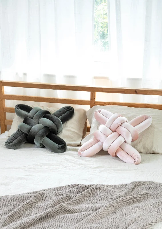 Orthopedic Pillows for Back Pain ReliefDown Alternative Pillows for Ethical ChoicesPink Pearl Velvet Knot Pillow Orthopedic Pillows for Back Pain ReliefDown Alternative Pillows for Ethical ChoicesPink Pearl Velvet Knot Pillow