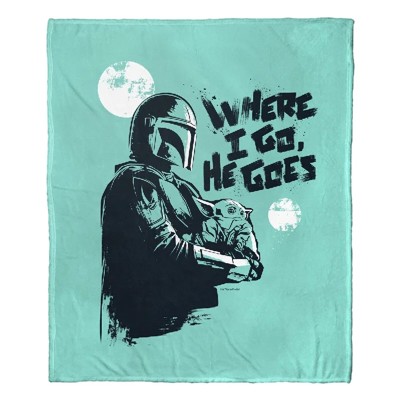 Microfiber blankets that are durable and easy to care forStar Wars The Mandalorian, We Go Together Silk Touch Throw Microfiber blankets that are durable and easy to care forStar Wars The Mandalorian, We Go Together Silk Touch Throw