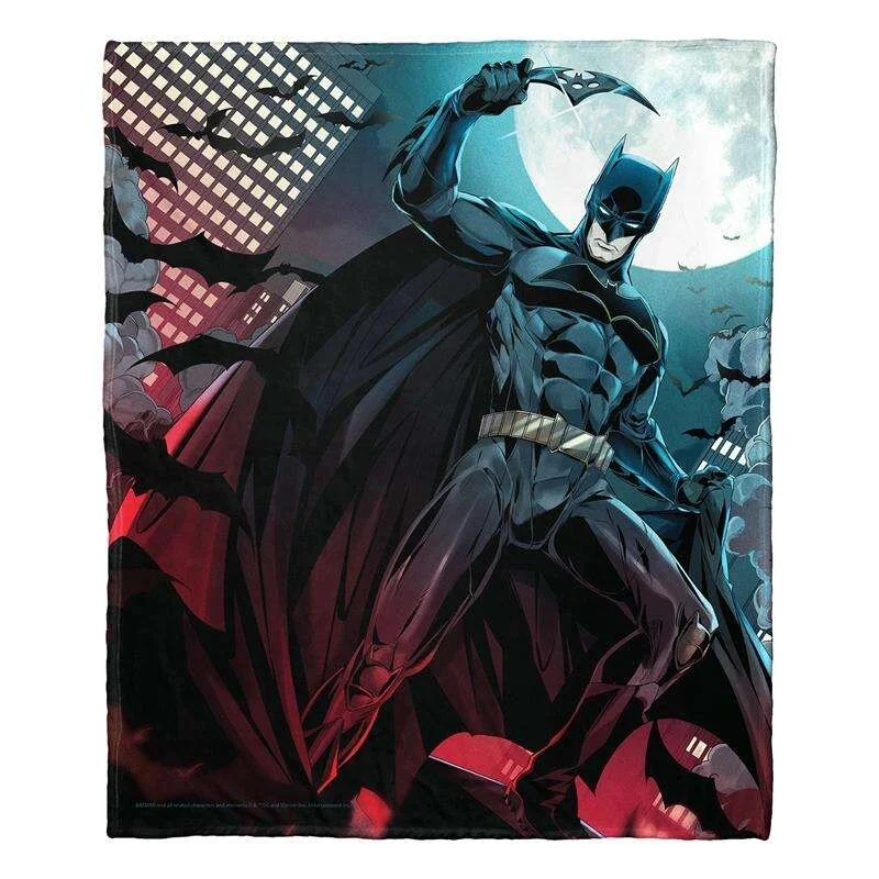 Microfiber blankets that are durable and easy to care forWarner Brothers DC Batman Stylized Batman Silk Touch Throw Blanket Microfiber blankets that are durable and easy to care forWarner Brothers DC Batman Stylized Batman Silk Touch Throw Blanket