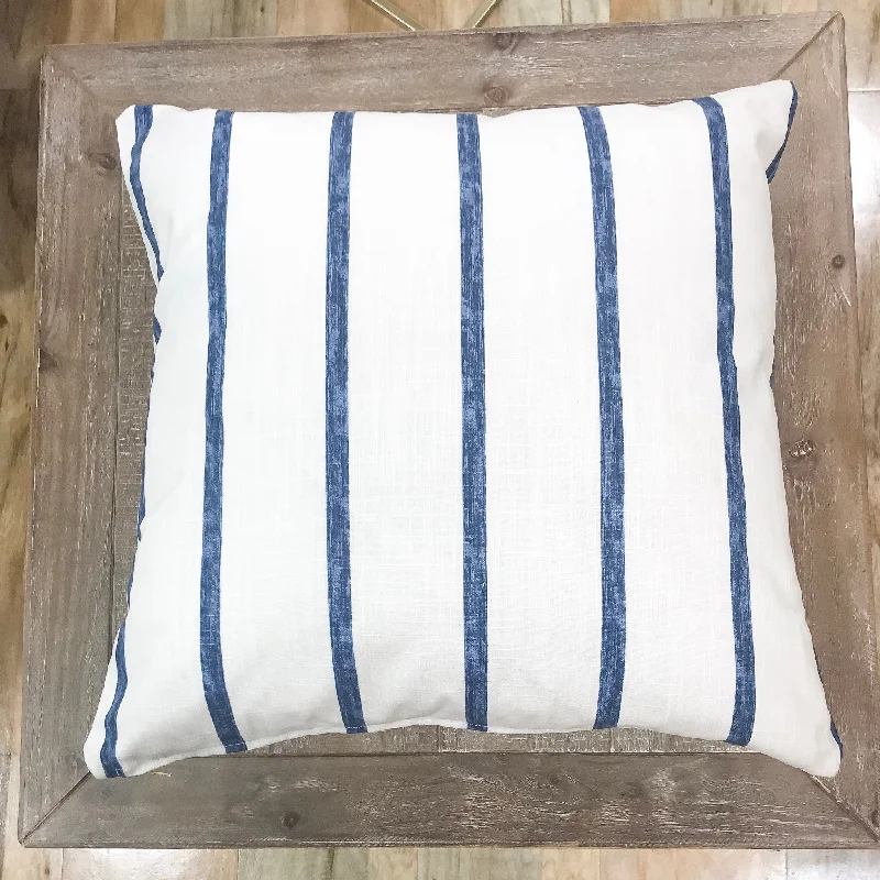 Hypoallergenic Pillows for Allergy SufferersKids Pillows with Fun DesignsCool, crisp blue stripe pillows - IVY Hypoallergenic Pillows for Allergy SufferersKids Pillows with Fun DesignsCool, crisp blue stripe pillows - IVY