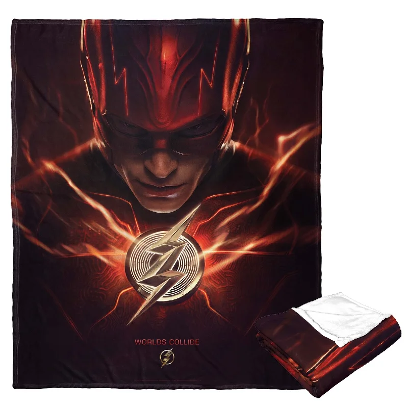Cotton blankets for breathability and a lightweight feelWarner Brothers DC The Flash Silk Touch Blanket Cotton blankets for breathability and a lightweight feelWarner Brothers DC The Flash Silk Touch Blanket