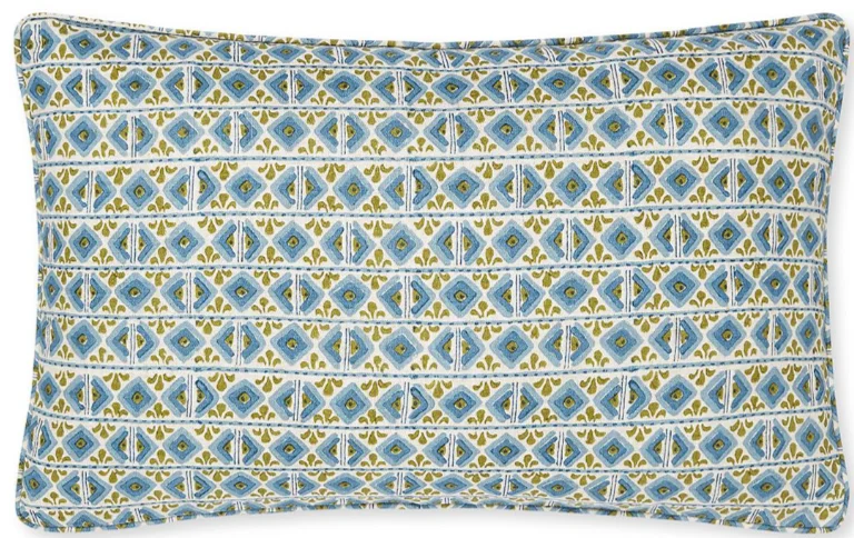 Plush Pillows for a Cozy BedDecorative Pillows for Living Room MakeoverIshtar Moss Azure Pillow Cover