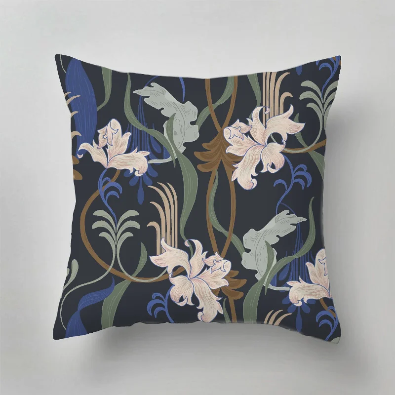 Back Support Pillows for Office ChairsDecorative Pillows for Living Room MakeoverIndoor Pillow - Marilyn Flower blue Back Support Pillows for Office ChairsDecorative Pillows for Living Room MakeoverIndoor Pillow - Marilyn Flower blue
