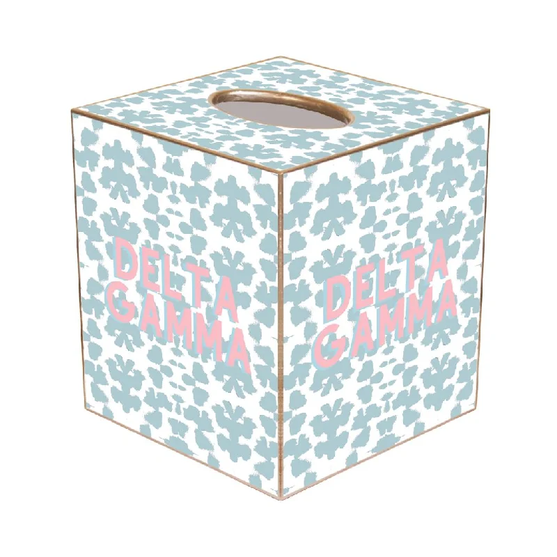 Velvet duvet covers for a plush and cozy lookDelta Gamma Tissue Box Cover