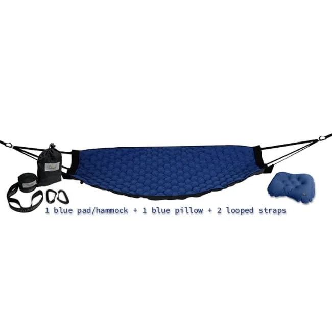 King - size mattresses for spacious master bedroomsHammaka Pammock Sleeping Pad/ Inflatable Hammock with Inflatable Pillow and Hammock Straps King - size mattresses for spacious master bedroomsHammaka Pammock Sleeping Pad/ Inflatable Hammock with Inflatable Pillow and Hammock Straps